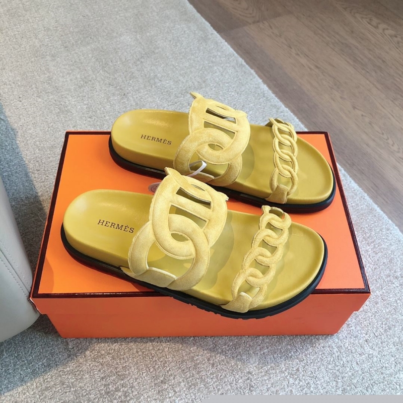 H**mes slippers